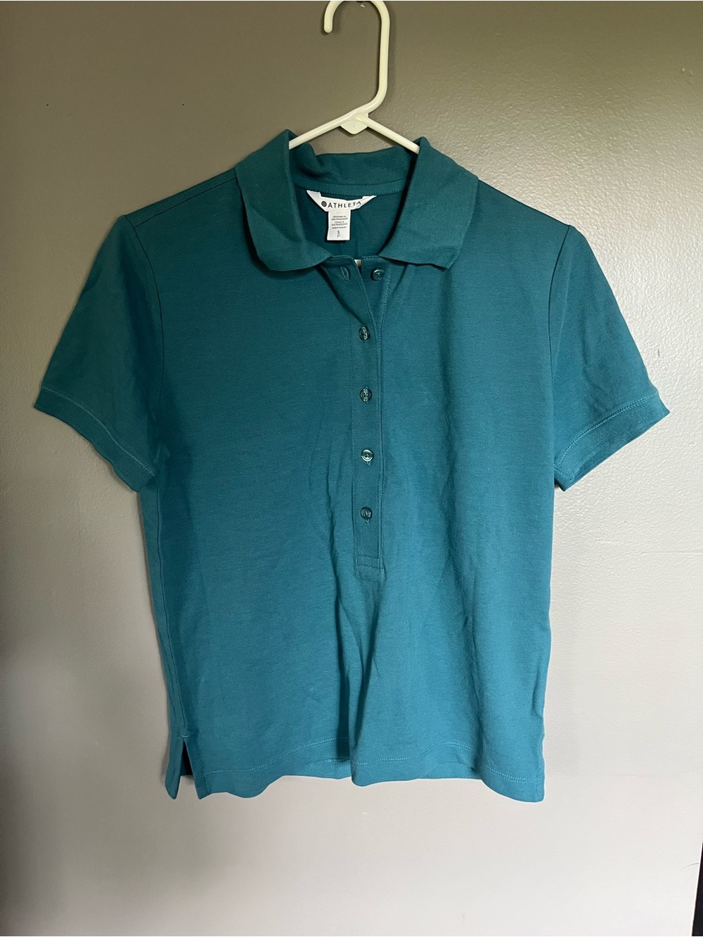 Athleta Button Down Crop